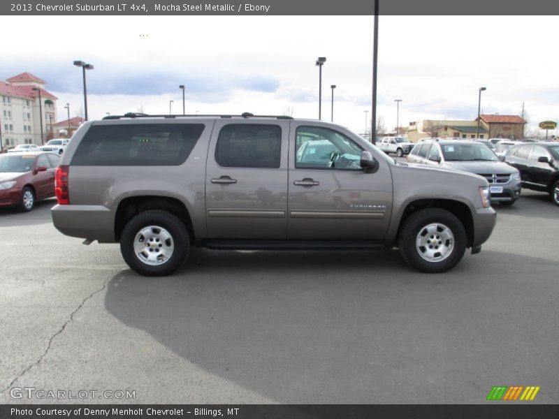 Mocha Steel Metallic / Ebony 2013 Chevrolet Suburban LT 4x4