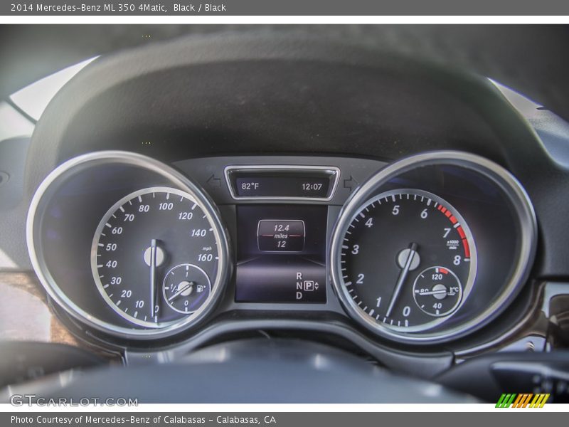 Black / Black 2014 Mercedes-Benz ML 350 4Matic