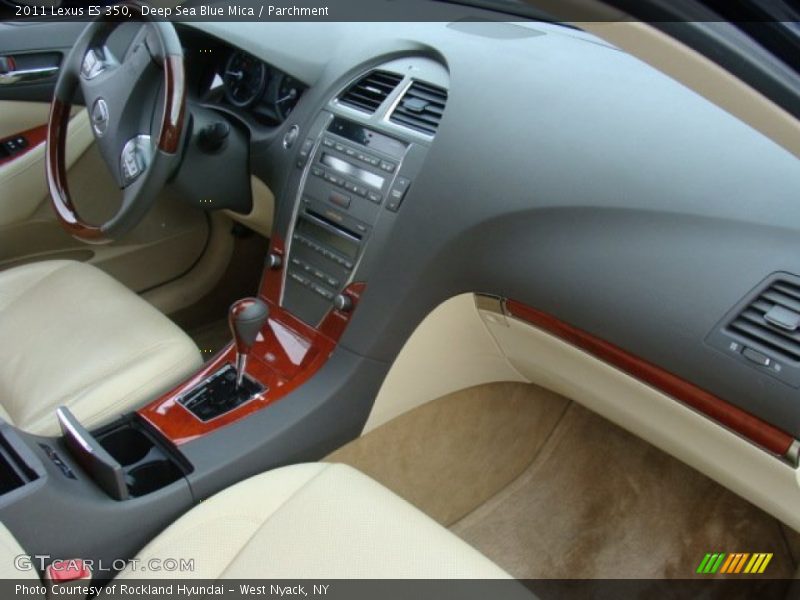 Deep Sea Blue Mica / Parchment 2011 Lexus ES 350