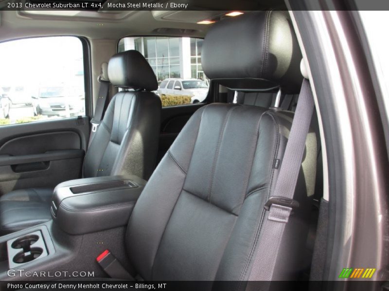 Mocha Steel Metallic / Ebony 2013 Chevrolet Suburban LT 4x4