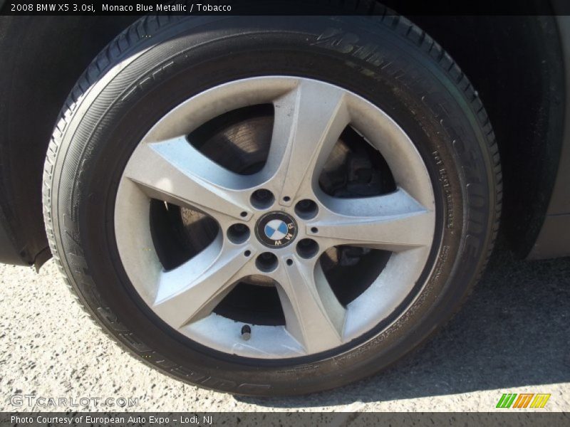 Monaco Blue Metallic / Tobacco 2008 BMW X5 3.0si