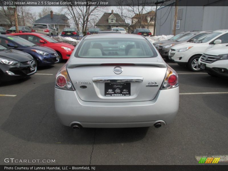 Brilliant Silver / Frost 2012 Nissan Altima 2.5 S Special Edition