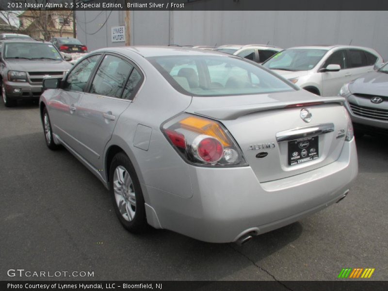 Brilliant Silver / Frost 2012 Nissan Altima 2.5 S Special Edition