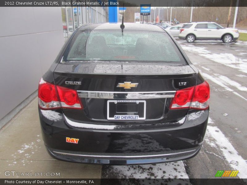 Black Granite Metallic / Jet Black 2012 Chevrolet Cruze LTZ/RS