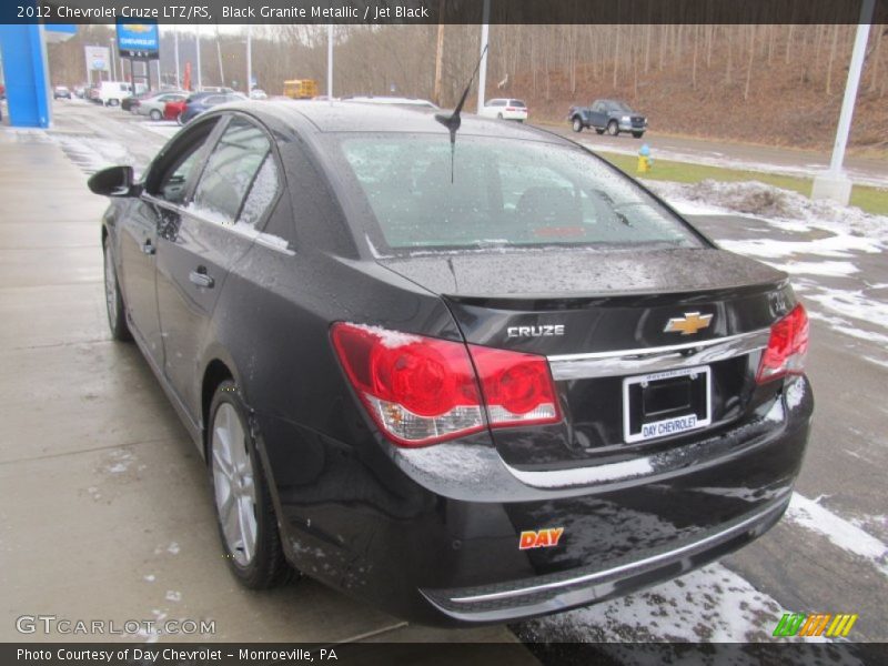 Black Granite Metallic / Jet Black 2012 Chevrolet Cruze LTZ/RS