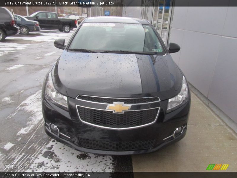 Black Granite Metallic / Jet Black 2012 Chevrolet Cruze LTZ/RS