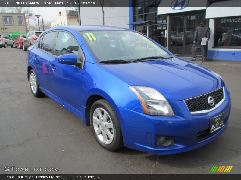 Metallic Blue / Charcoal 2011 Nissan Sentra 2.0 SR