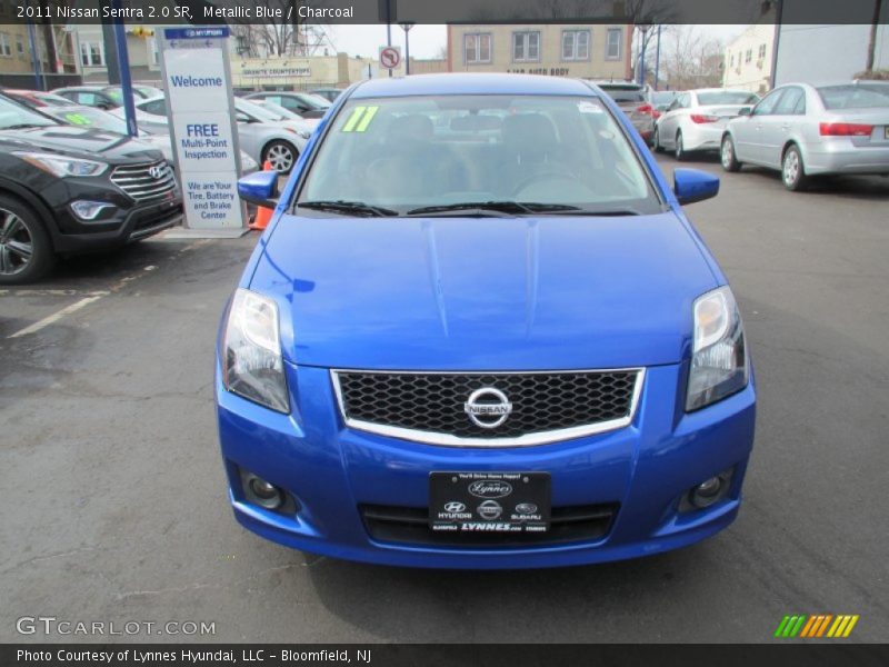 Metallic Blue / Charcoal 2011 Nissan Sentra 2.0 SR