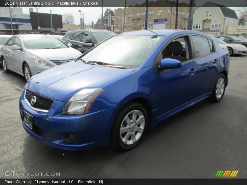 Metallic Blue / Charcoal 2011 Nissan Sentra 2.0 SR