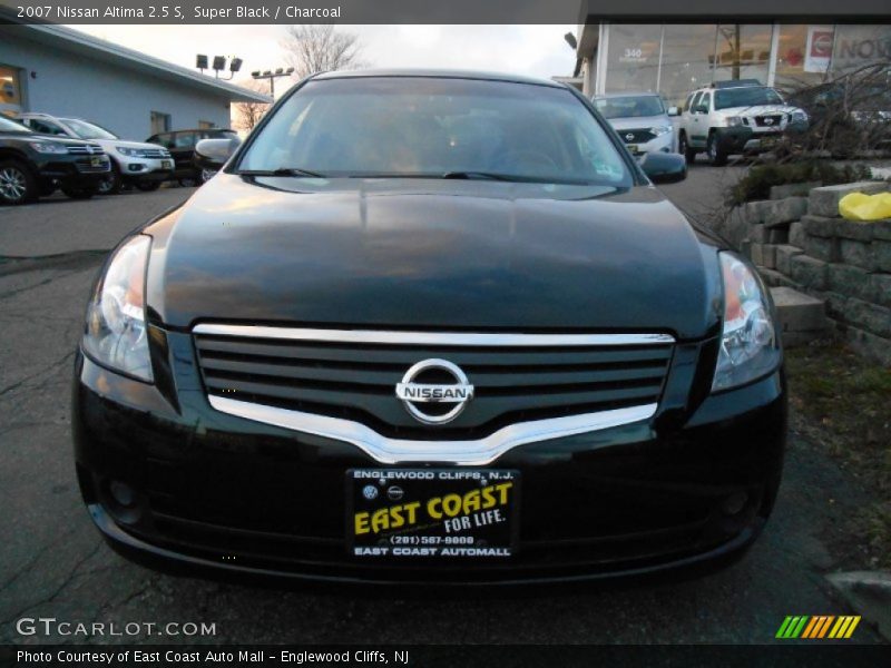 Super Black / Charcoal 2007 Nissan Altima 2.5 S