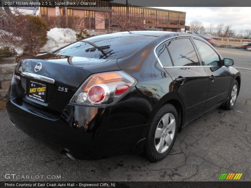 Super Black / Charcoal 2007 Nissan Altima 2.5 S