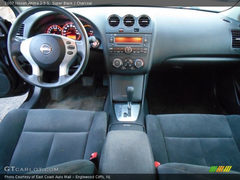 Super Black / Charcoal 2007 Nissan Altima 2.5 S