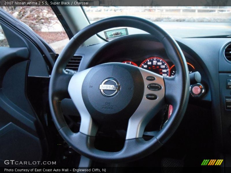 Super Black / Charcoal 2007 Nissan Altima 2.5 S