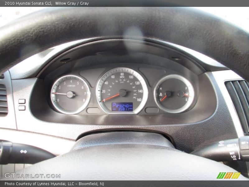 Willow Gray / Gray 2010 Hyundai Sonata GLS