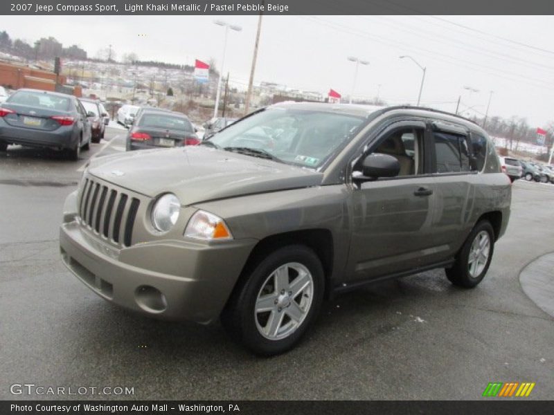 Light Khaki Metallic / Pastel Pebble Beige 2007 Jeep Compass Sport