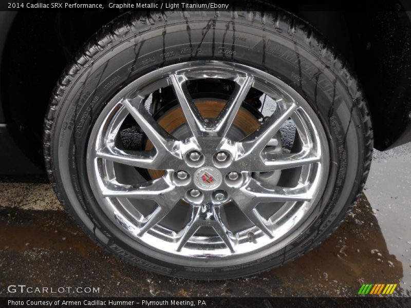 Graphite Metallic / Light Titanium/Ebony 2014 Cadillac SRX Performance
