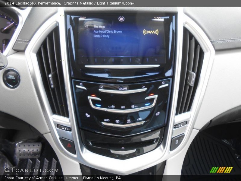 Graphite Metallic / Light Titanium/Ebony 2014 Cadillac SRX Performance
