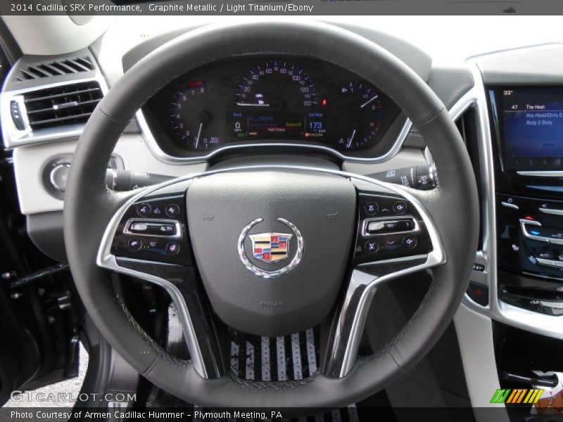 Graphite Metallic / Light Titanium/Ebony 2014 Cadillac SRX Performance
