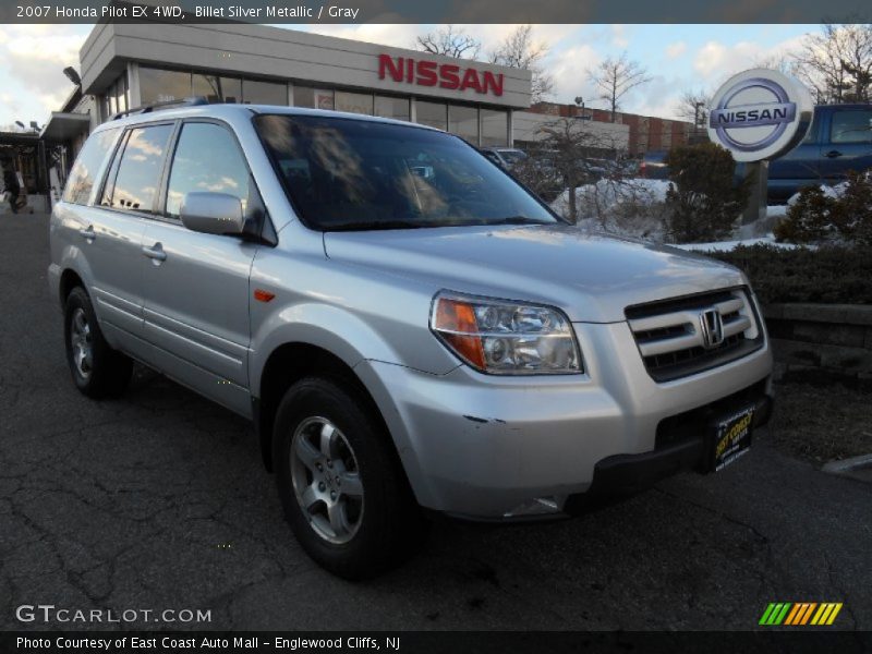 Billet Silver Metallic / Gray 2007 Honda Pilot EX 4WD