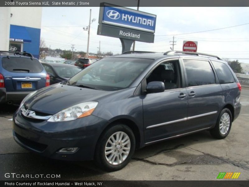 Slate Metallic / Stone 2008 Toyota Sienna XLE