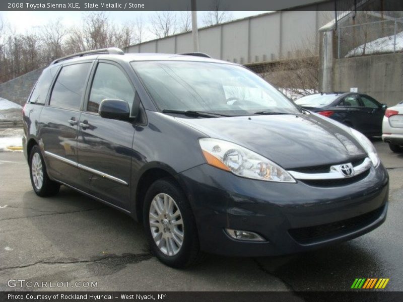 Slate Metallic / Stone 2008 Toyota Sienna XLE