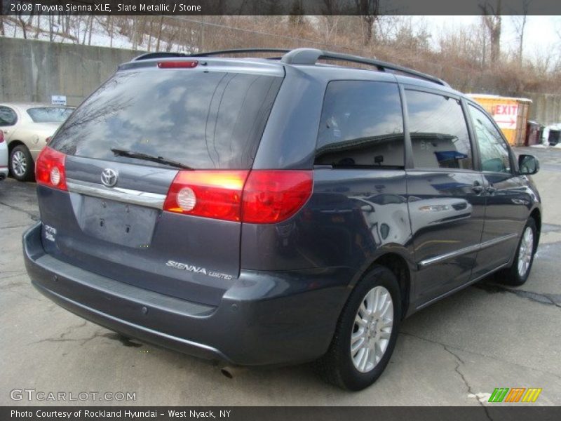 Slate Metallic / Stone 2008 Toyota Sienna XLE