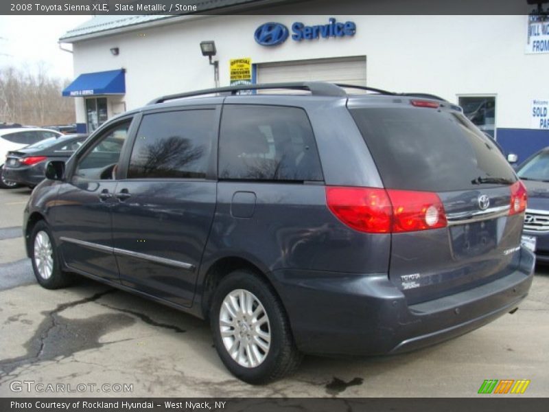 Slate Metallic / Stone 2008 Toyota Sienna XLE