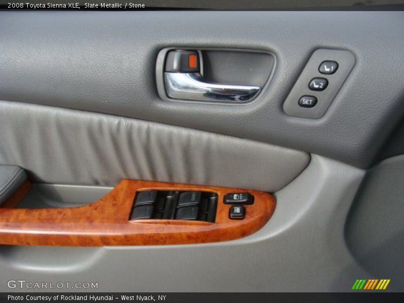 Slate Metallic / Stone 2008 Toyota Sienna XLE
