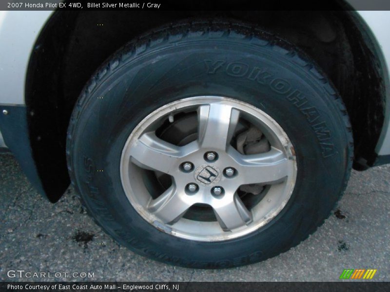 Billet Silver Metallic / Gray 2007 Honda Pilot EX 4WD