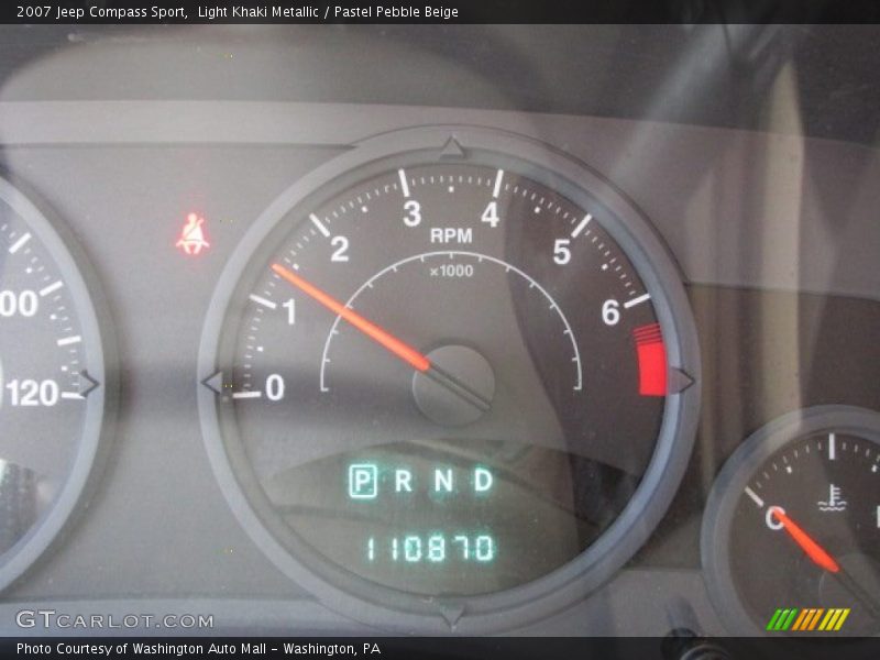 Light Khaki Metallic / Pastel Pebble Beige 2007 Jeep Compass Sport