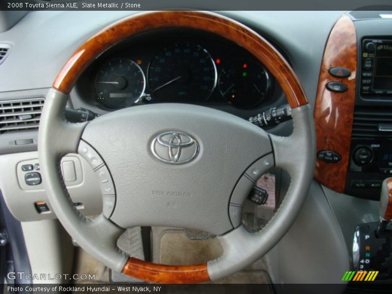 Slate Metallic / Stone 2008 Toyota Sienna XLE