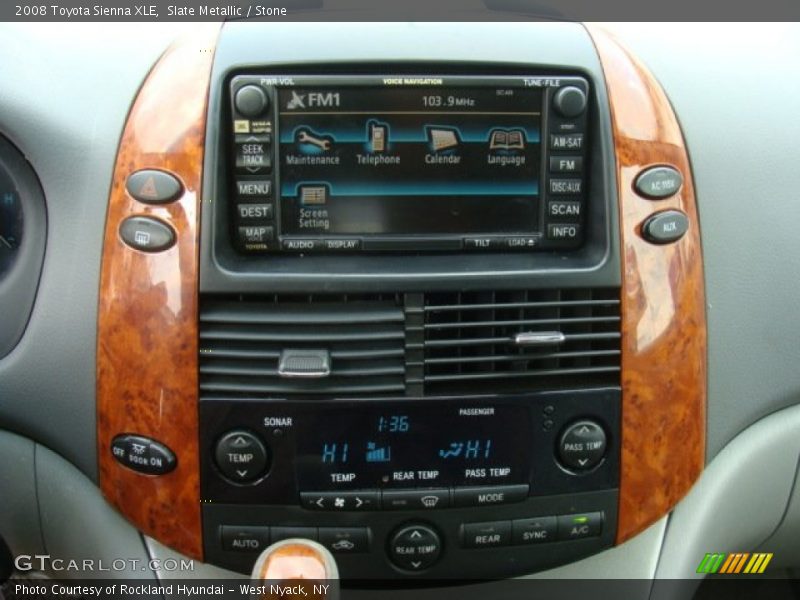 Slate Metallic / Stone 2008 Toyota Sienna XLE