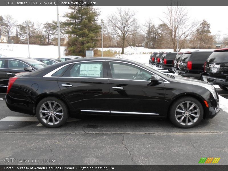 Black Raven / Jet Black 2014 Cadillac XTS Luxury FWD
