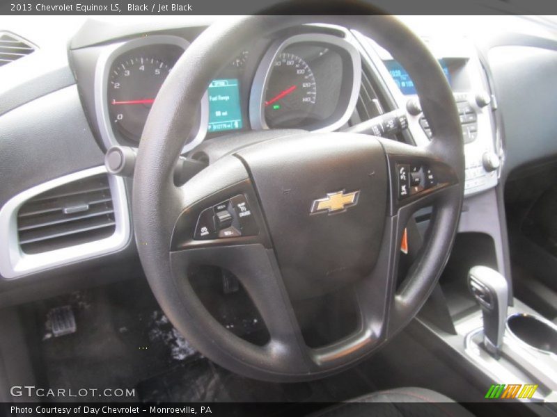 Black / Jet Black 2013 Chevrolet Equinox LS