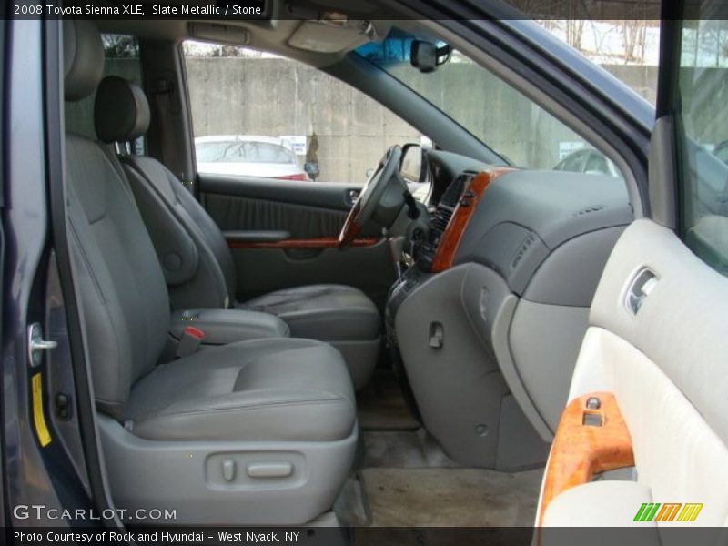 Slate Metallic / Stone 2008 Toyota Sienna XLE