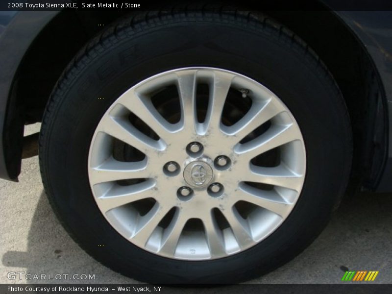 Slate Metallic / Stone 2008 Toyota Sienna XLE
