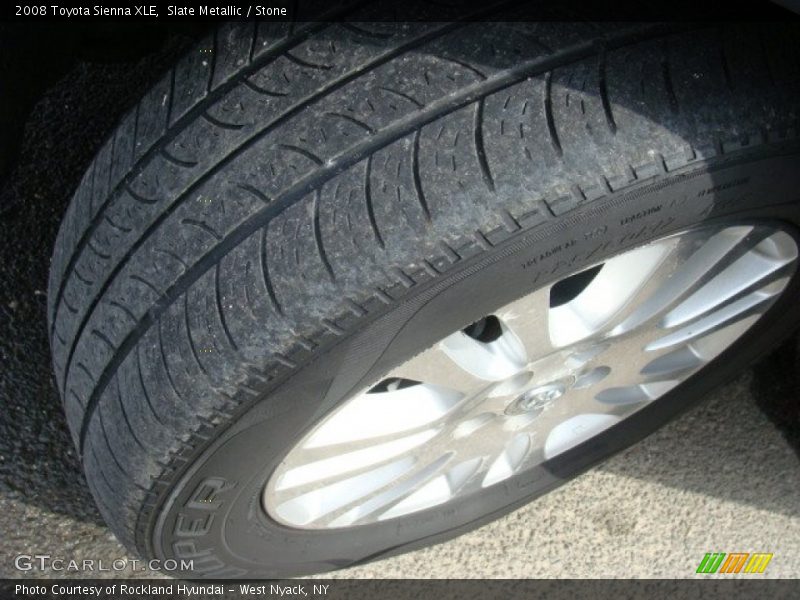 Slate Metallic / Stone 2008 Toyota Sienna XLE