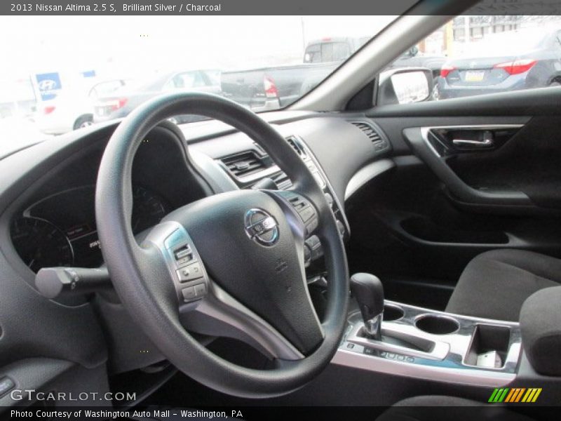 Brilliant Silver / Charcoal 2013 Nissan Altima 2.5 S