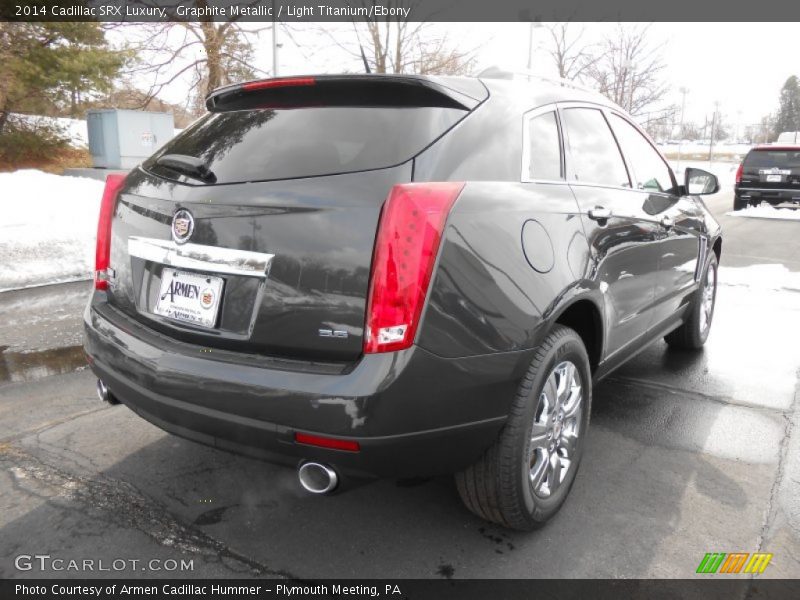 Graphite Metallic / Light Titanium/Ebony 2014 Cadillac SRX Luxury