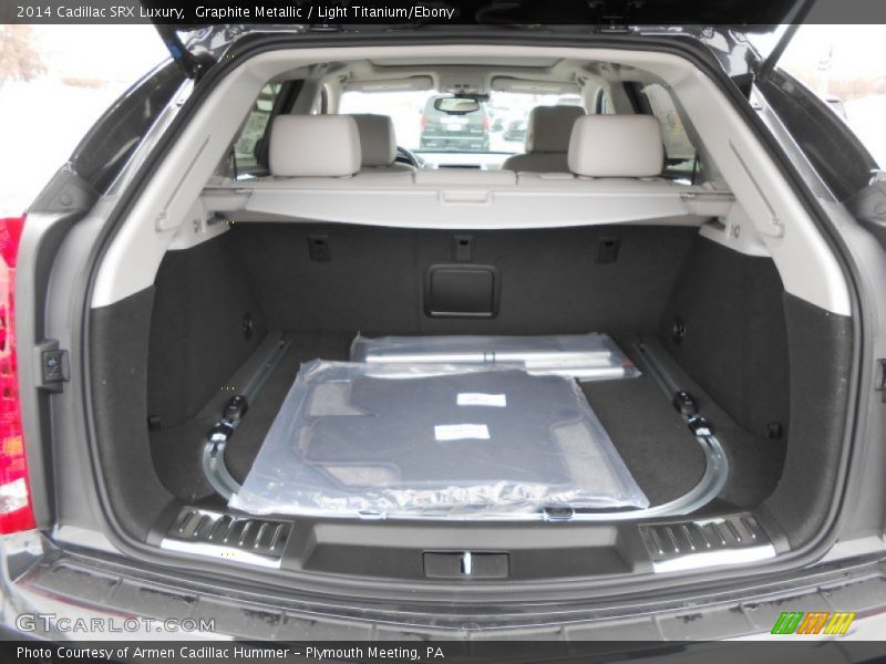 Graphite Metallic / Light Titanium/Ebony 2014 Cadillac SRX Luxury