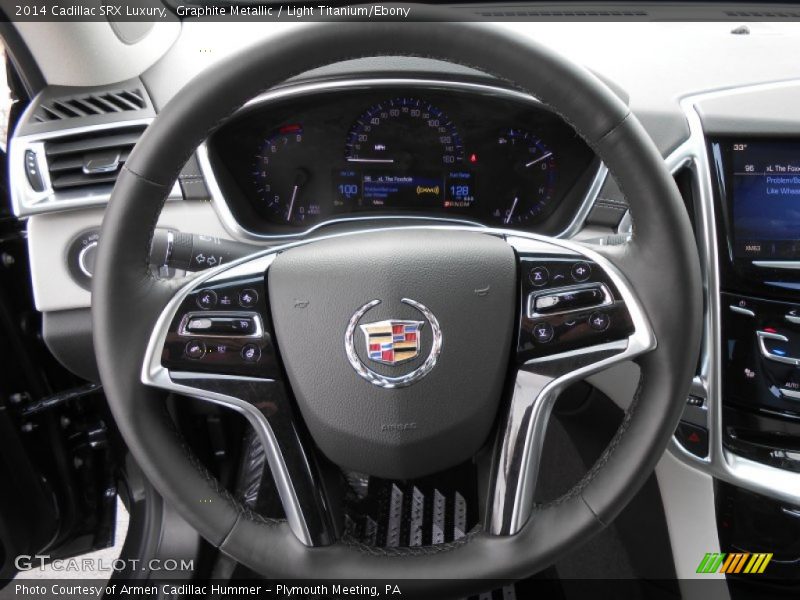 Graphite Metallic / Light Titanium/Ebony 2014 Cadillac SRX Luxury