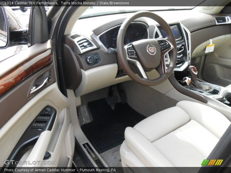 Terra Mocha Metallic / Shale/Brownstone 2014 Cadillac SRX Performance