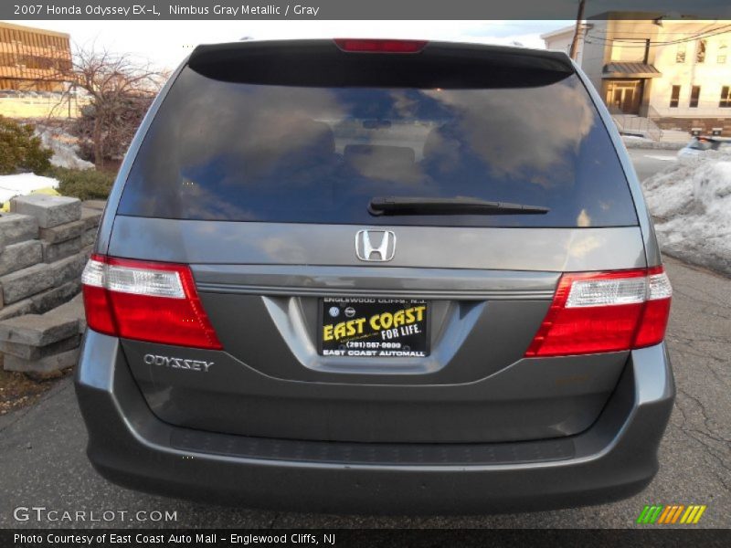 Nimbus Gray Metallic / Gray 2007 Honda Odyssey EX-L