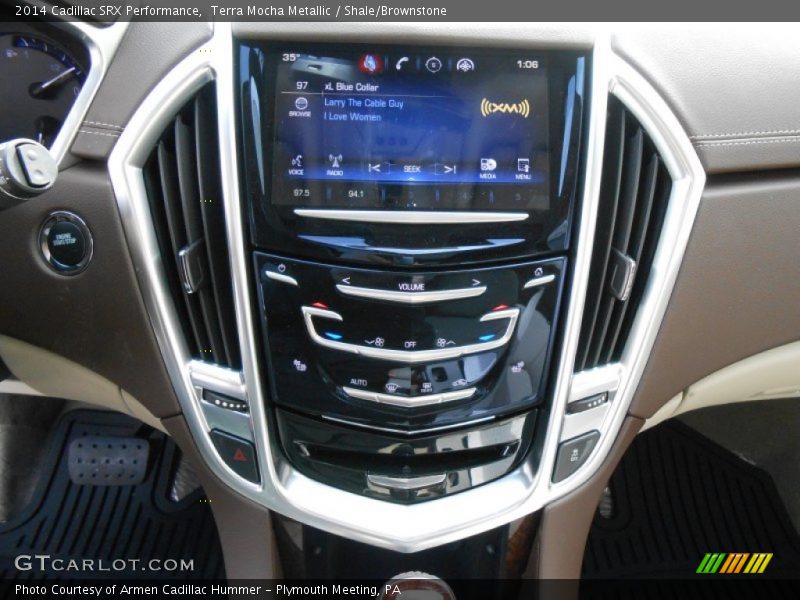 Terra Mocha Metallic / Shale/Brownstone 2014 Cadillac SRX Performance
