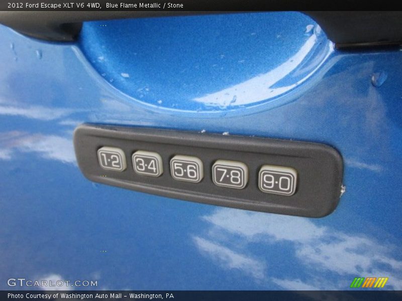 Blue Flame Metallic / Stone 2012 Ford Escape XLT V6 4WD