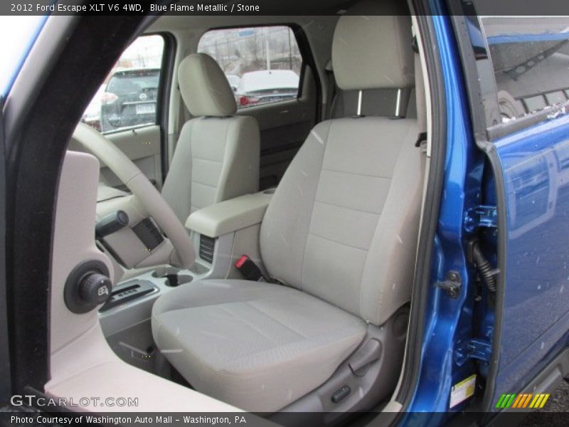 Blue Flame Metallic / Stone 2012 Ford Escape XLT V6 4WD