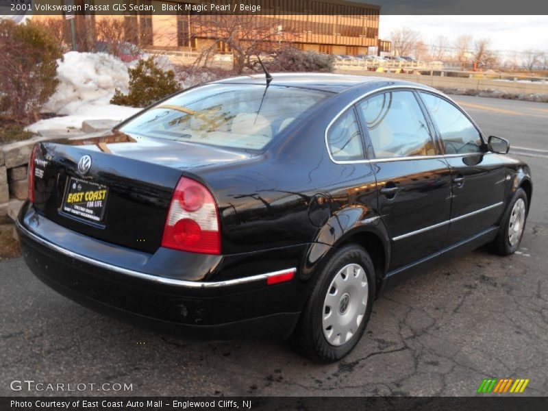 Black Magic Pearl / Beige 2001 Volkswagen Passat GLS Sedan