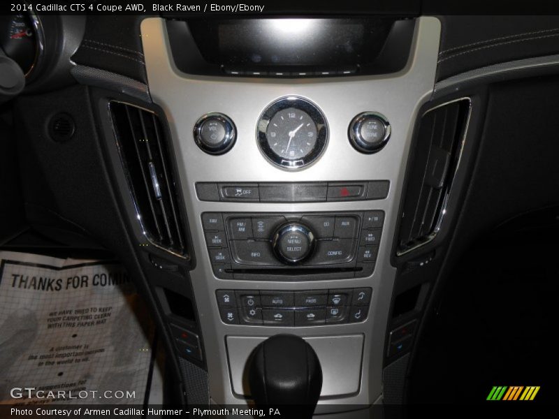 Black Raven / Ebony/Ebony 2014 Cadillac CTS 4 Coupe AWD