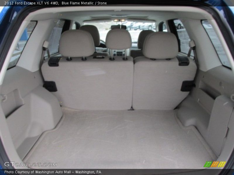 Blue Flame Metallic / Stone 2012 Ford Escape XLT V6 4WD