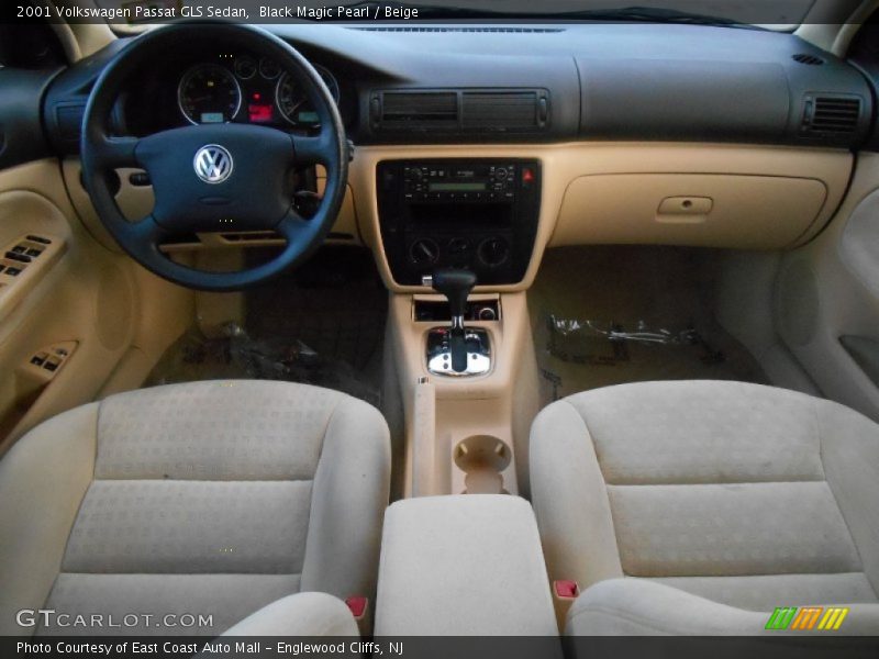 Black Magic Pearl / Beige 2001 Volkswagen Passat GLS Sedan